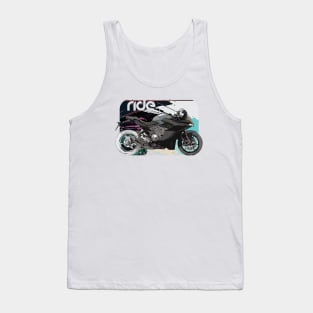 Ride ducati supersport 17 cyber Tank Top